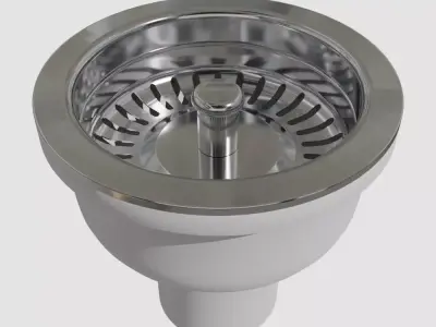 Kitchen Sink Waste 3D model