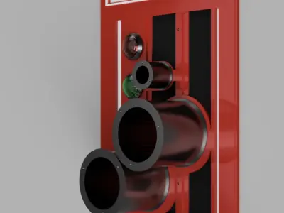 Death Star Blast Door Controller Prop Inspired by Star Wars 3D print model