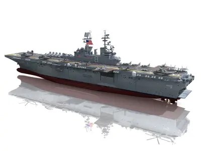  USS Makin Island LHD 8 &amp; F 35-CH53-CH46-AV 8B 