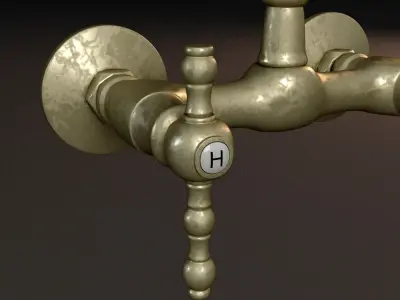 Water Faucet 1 3D model