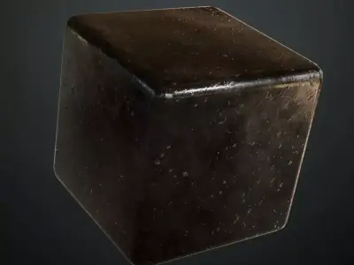 Dark Sci-Fi Armored Square Panels PBR SEAMLESS Texture