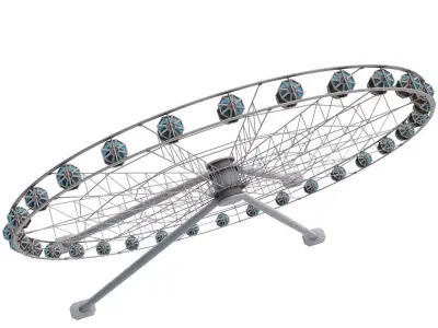 Ferris Wheel 3D model