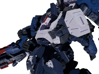 Commander GunFrog 3D model