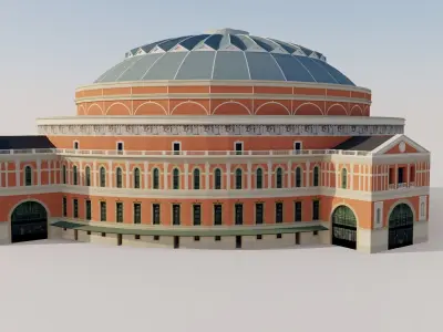 Royal Albert Hall - London - UK 3D model