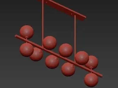 CHANDELIER LARGO 3D model