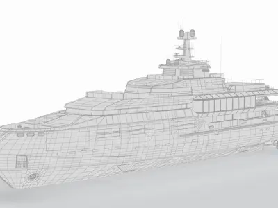 Aldus Yacht 3D model
