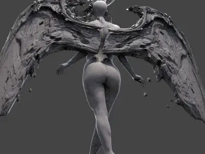 Monolith Angel Female 1 3D model