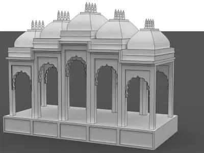 Indian Palace 3D model