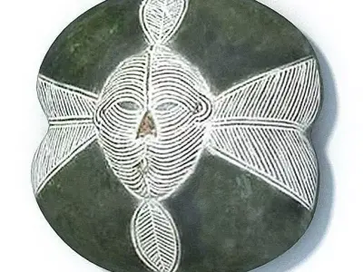 African Tribal Decor 3D model