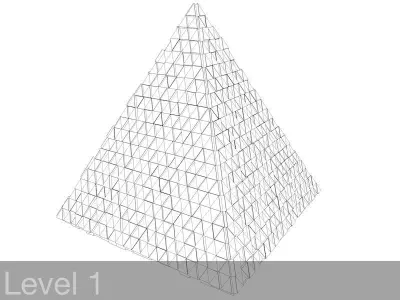 Sci-Fi Shapes - The Pyramid 3D model