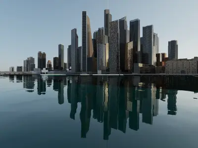 Midtown Manhattan New York 3D model