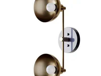 Robo Double Sconce Light from Inscapes Design 3D model