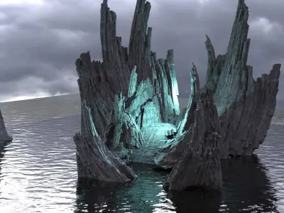 Fortress of solitude 1 3D model