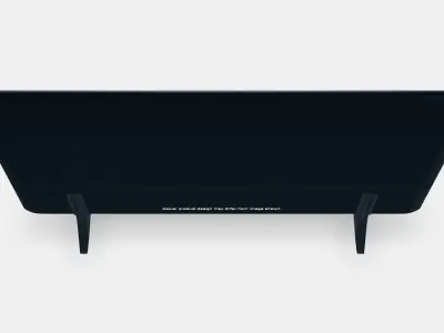 43 duym Crystal UHD DU8500 4K Tizen OS Smart TV 2024 3D model