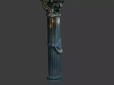 RESPULIC france  Low-poly 3D model