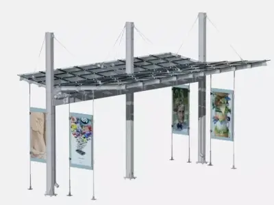 bus station model 3D model