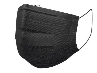 3 layer Disposable Mask PBR Low-poly 3D model