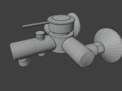 Bathroom Tap 3D model