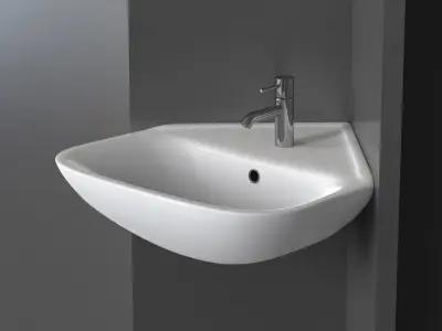 Corner Sink 8 3D model