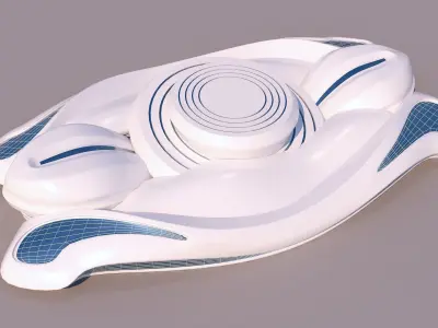 0102 - Organic Building 3D model