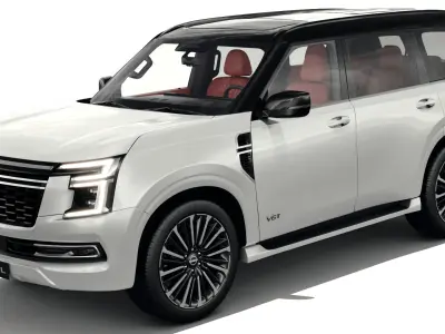  Nissan Patrol and Armada 2025 with interior 