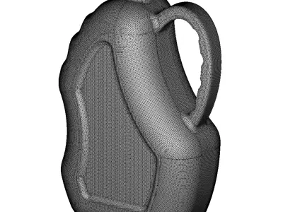 Plastic Deluxe Oil Can Toy 3D model