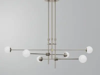 BULLARUM bularum chandelier 3D model