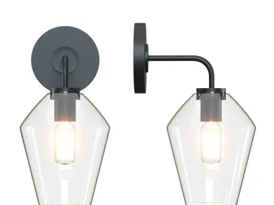 Crate and Barrel - Arren Angled Wall Light 3D model