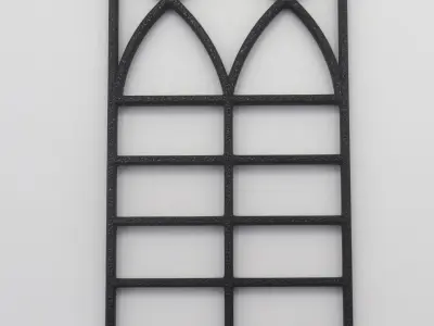miniature Window Gothic inspired 1 3D print model