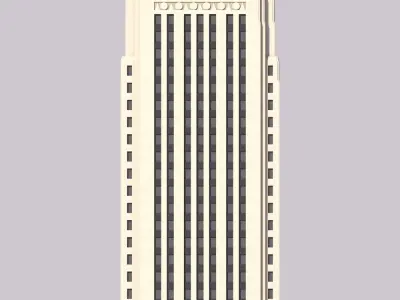 Kansas City City Hall 3D print model