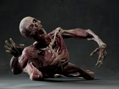  Skinned Zombie 