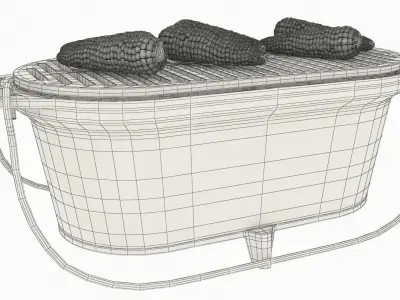  Portable Grills with Food Collection 