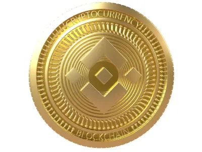 Binance Coin v4 001 3D model