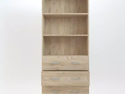 Wooden Cabinet 32 3D model