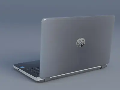 Laptop Low-poly 3D model