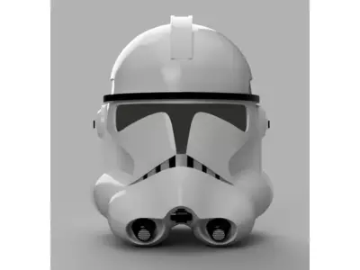 Clone Trooper Helmet Phase 2 Star Wars 3D print model