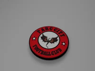 Parc City Logo Free 3D model