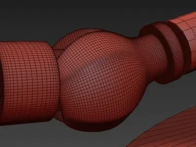 Riddle Single Wall Light 3D model