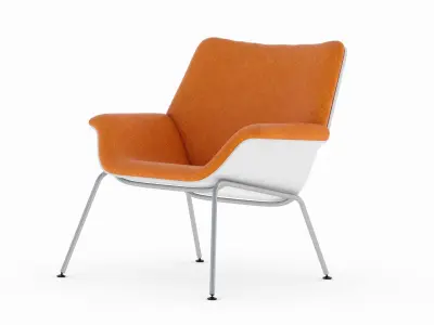 Herman Miller Swoop Lounge Chair 3D model