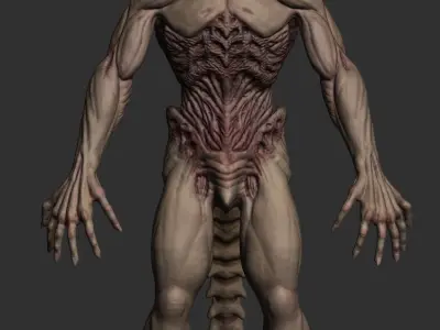 Alien 3d Print model 3D print model