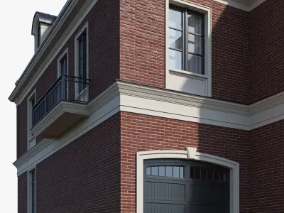 Classic house 4 3D model