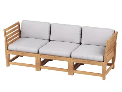 NAMMARO Modular 3-seater sofa IKEA 3D model