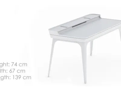 Herman Miller Airia Desk 3D model