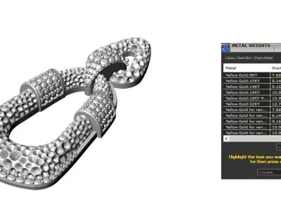 Earring 05 3D print model