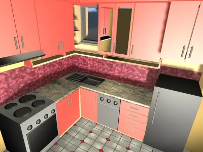 amaizing kitchen 3D model