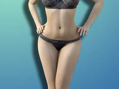 Camilla For Genesis 3 Female 3D model