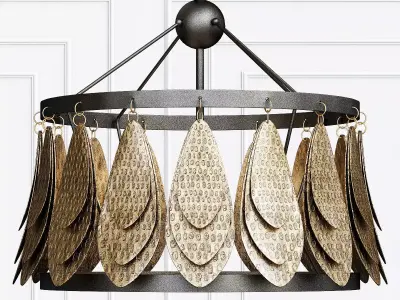 Rio Chandelier 3D model