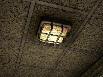 Insane Asylum Corridor 3D model