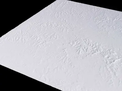 Gaoping China City Landscape 3D Model 3D model