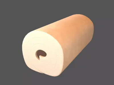 Swiss Roll v1 008 Low-poly 3D model